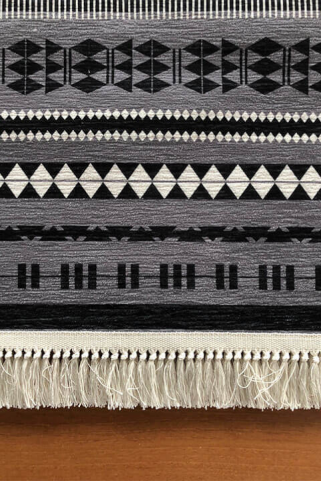 Rivera Halı | Oslo Siyah Kilim | VK6203