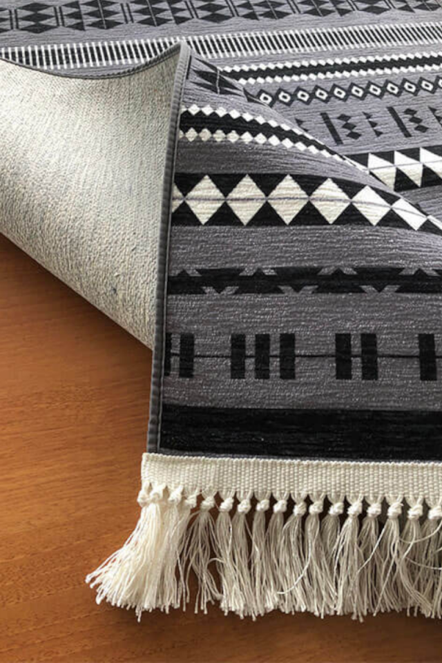 Rivera Halı | Oslo Siyah Kilim | VK6203