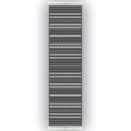 Rivera Halı | Oslo Gri Kilim | VK6202 80 x 300 cm