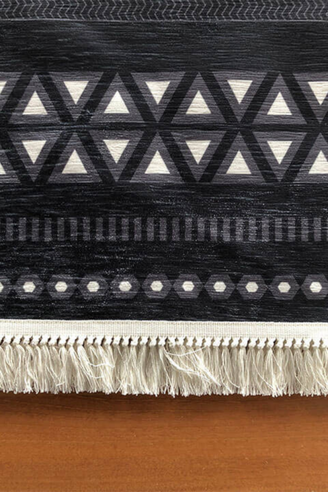 Rivera Halı | Fin Siyah Kilim | VK6206