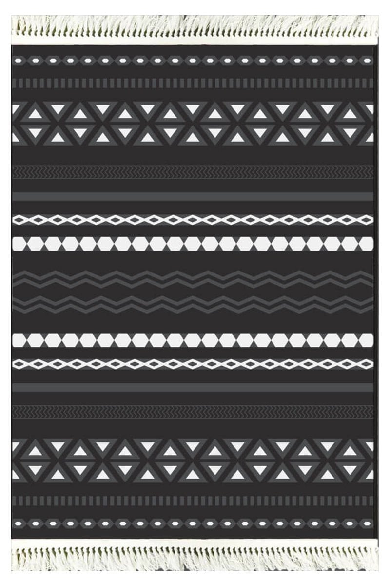 Rivera Halı | Fin Siyah Kilim | VK6206