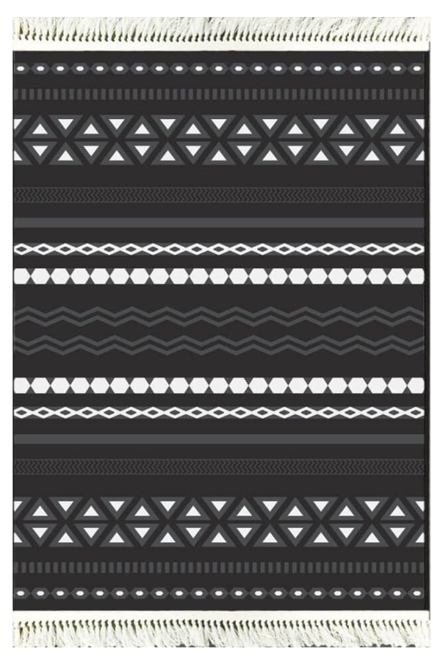 Rivera Halı | Fin Siyah Kilim | VK6206