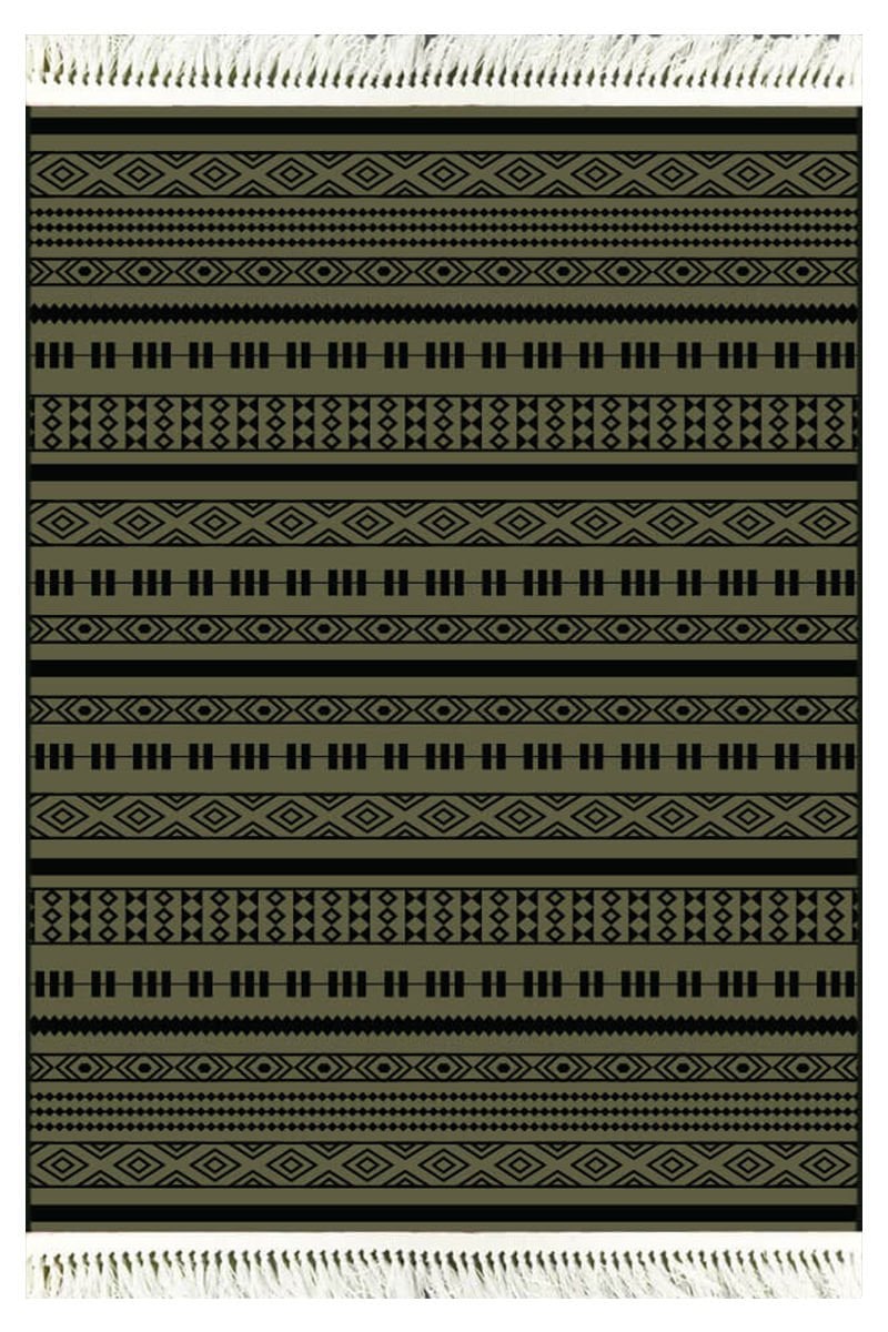 Rivera Halı | Moss Yeşil Kilim | VK6207